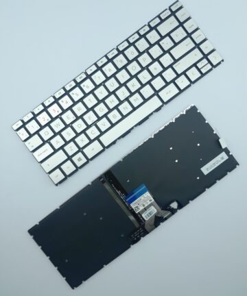 TECLADO L23241-001 SP SM PLATA ILU LT